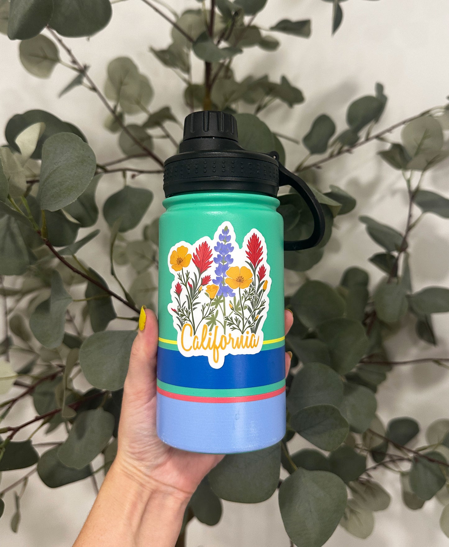 California State Wildflower Vinyl Sticker
