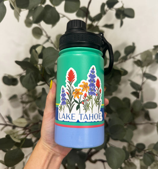 Lake Tahoe Wildflower Vinyl Sticker